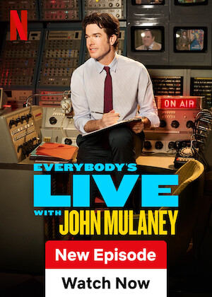 Netflix: Everybody’s Live with John Mulaney | <strong>Opis Netflix</strong><br> John Mulaney prowadzi talk-show z celebrytami. Cóż za nowatorski format! Na żywo co tydzień. | Oglądaj serial na Netflix.com